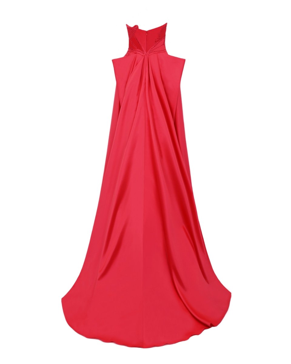 laser cut dresses 66084: Laser Cut and Venice Lace Fit and Flare Dress