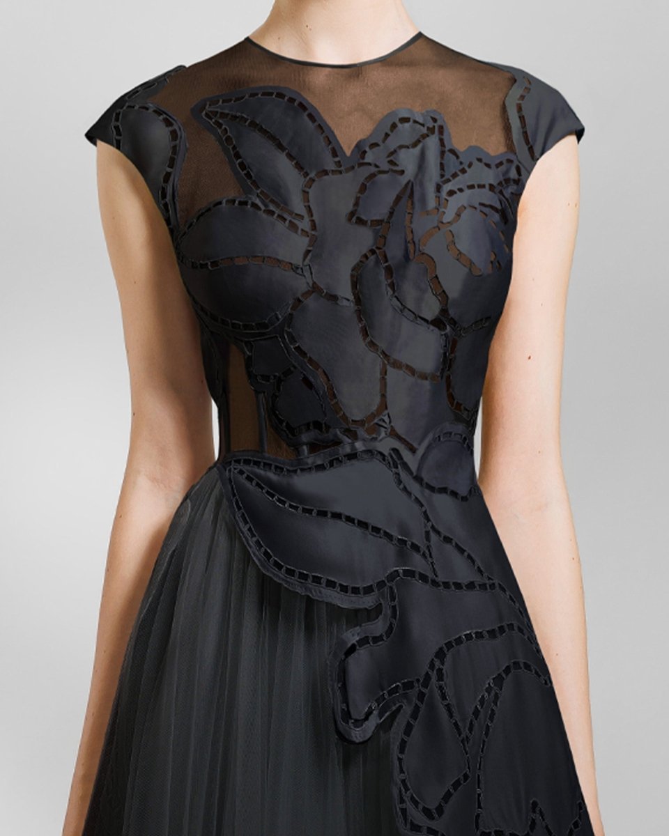 Short Sleeves Dress - Gemy Maalouf