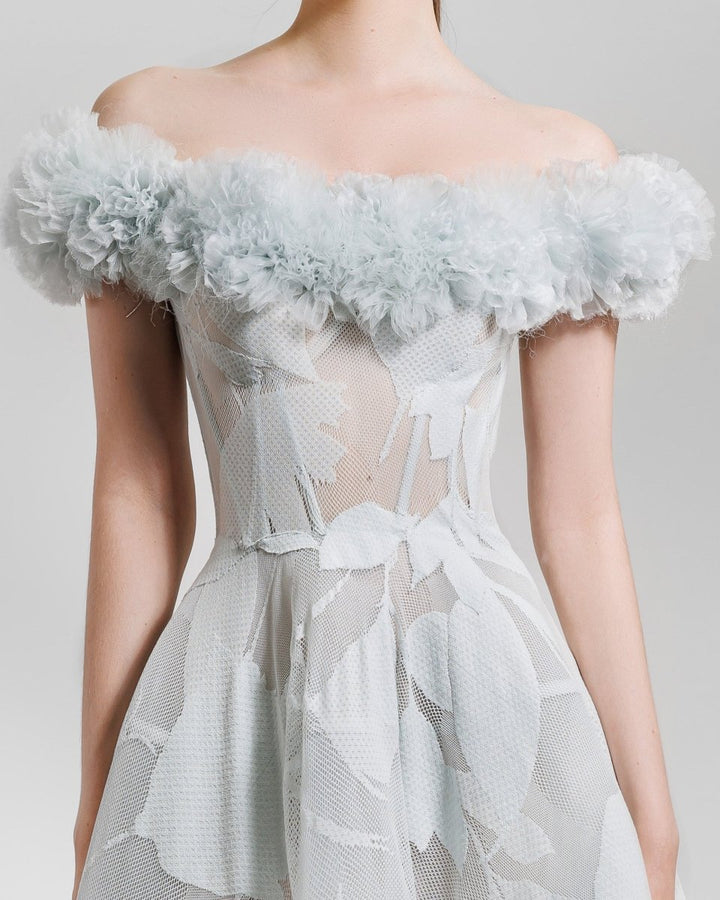 Rushed Off - The - Shoulders Dress - Gemy Maalouf