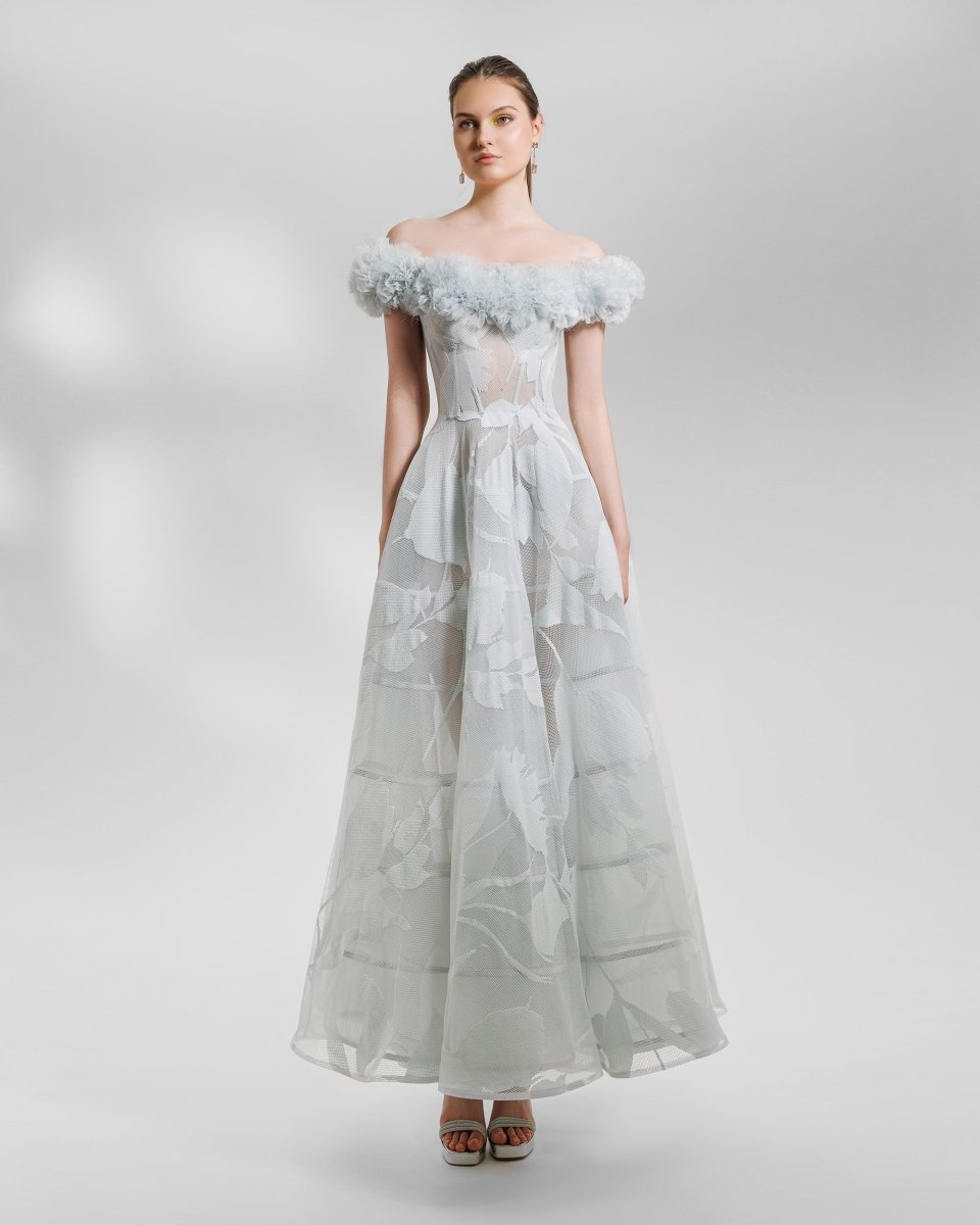 Rushed Off - The - Shoulders Dress - Gemy Maalouf