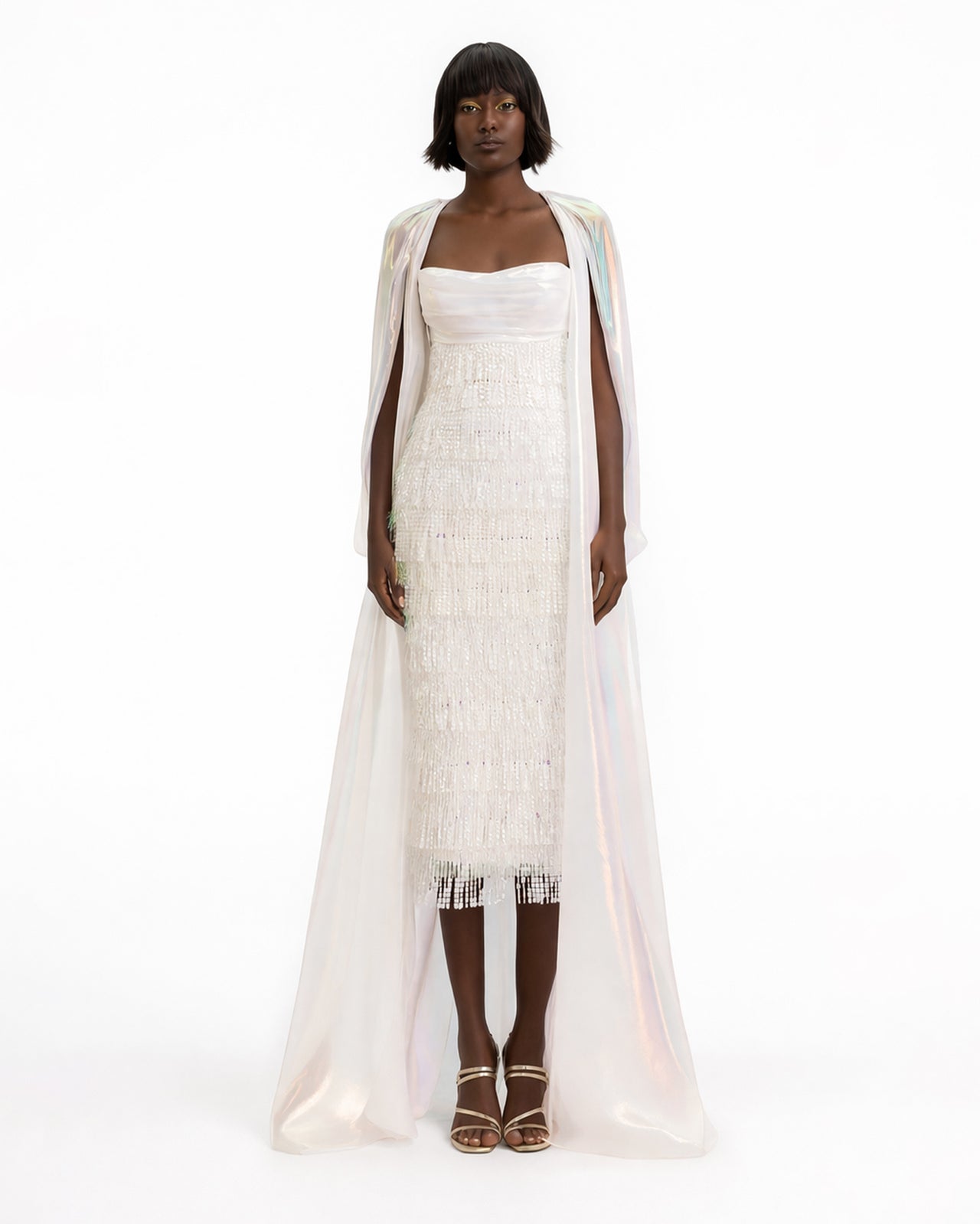 Sequins Tasseled Dress