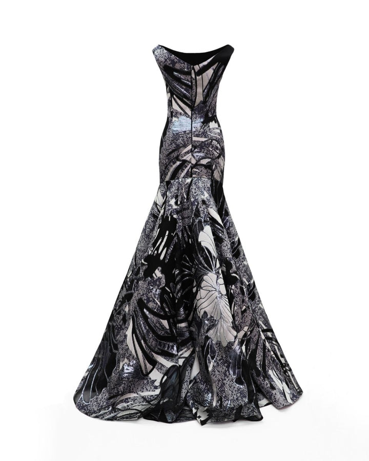 Bateau Collar Dress - Gemy Maalouf