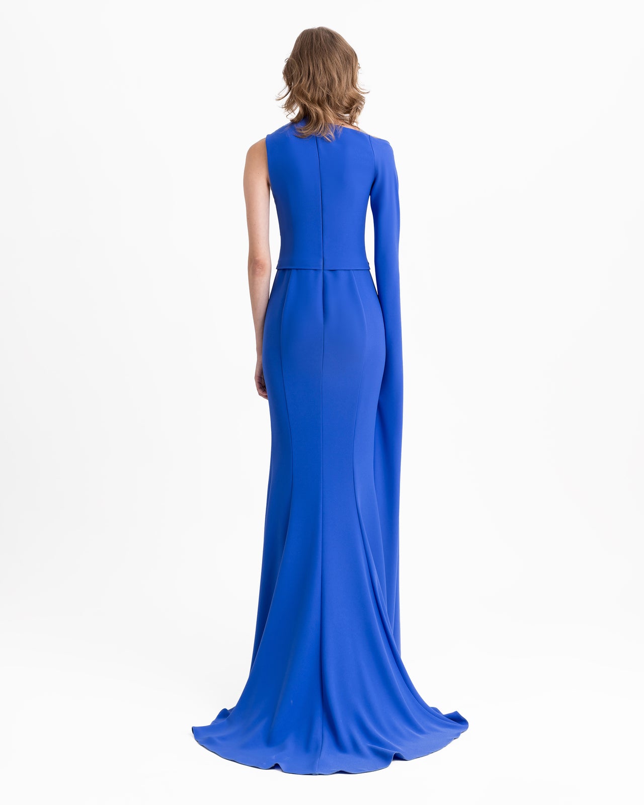 Dress With Floor Length Sleeve