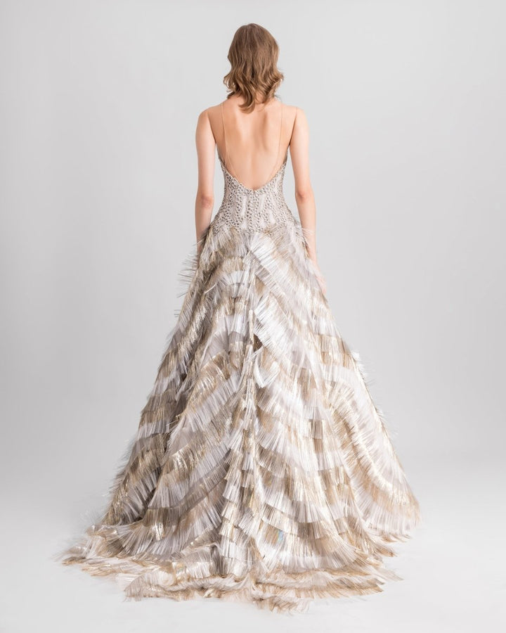 Strapless Gown - Gemy Maalouf