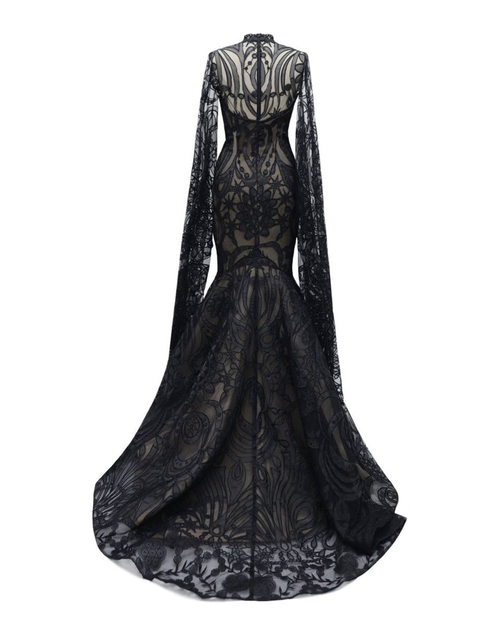 Mermaid Cut Dress With Detachable Top - Gemy Maalouf