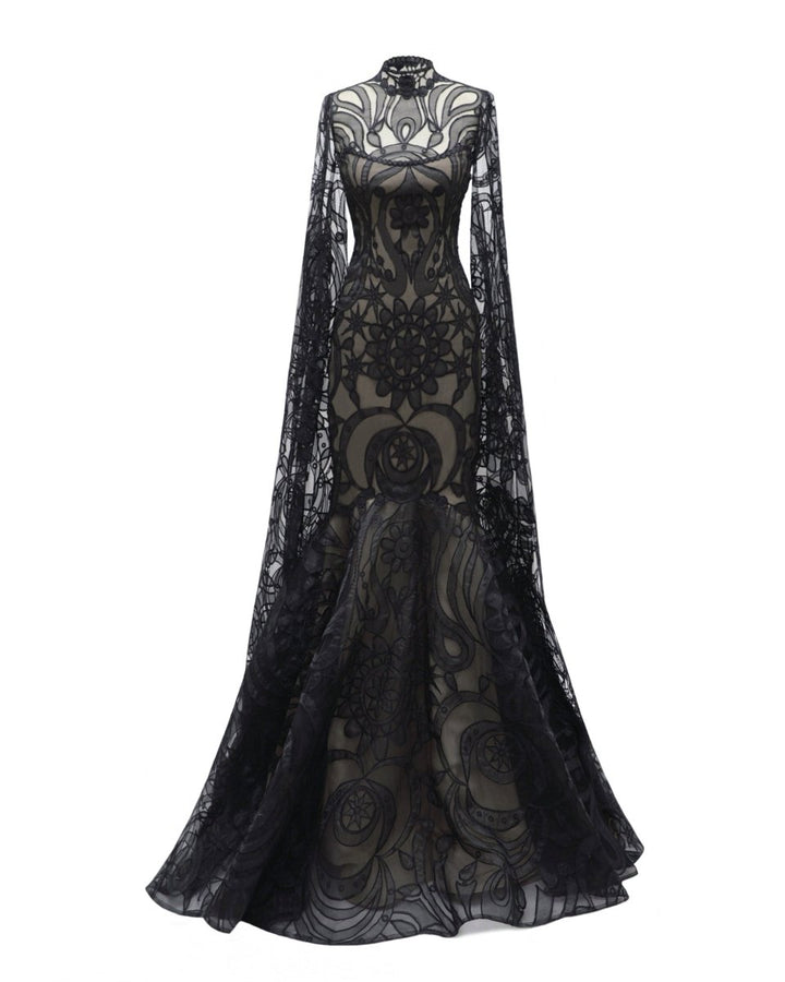 Mermaid Cut Dress With Detachable Top - Gemy Maalouf