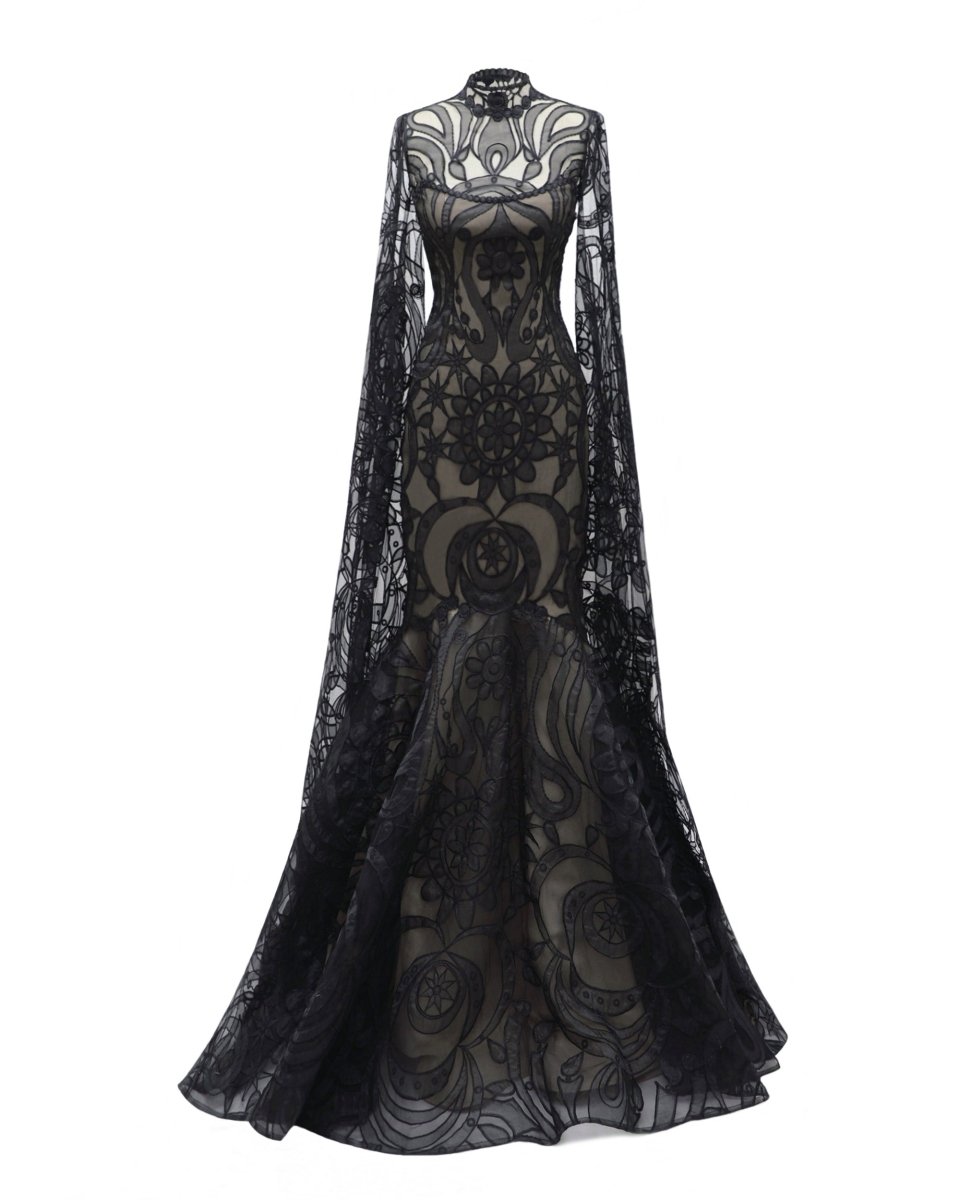 Mermaid Cut Dress With Detachable Top - Gemy Maalouf