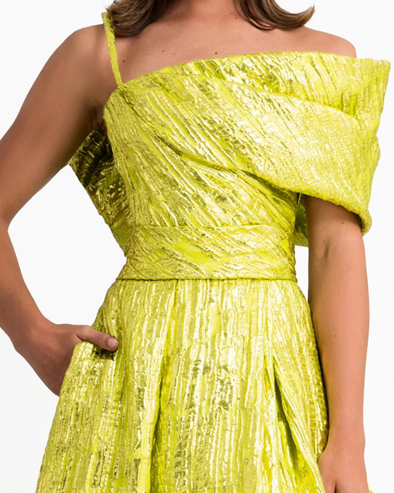 Dress With A Back Bow Design