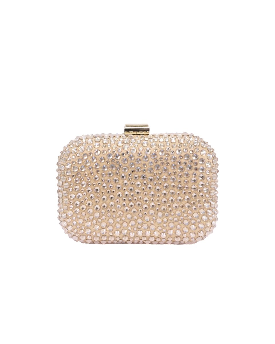 Crystal - Embellished Convertible Clutch - Gemy Maalouf