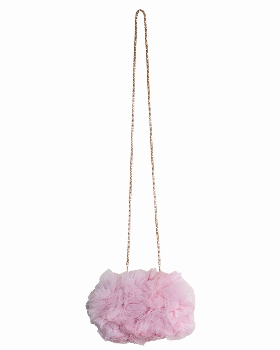 Rushed Tulle Clutch - Gemy Maalouf