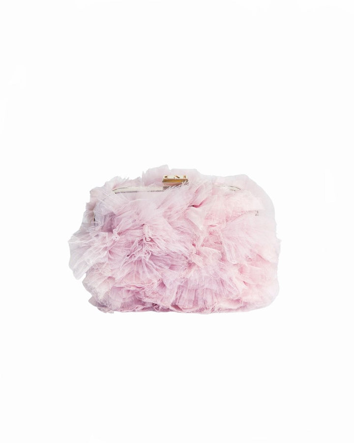 Rushed Tulle Clutch - Gemy Maalouf