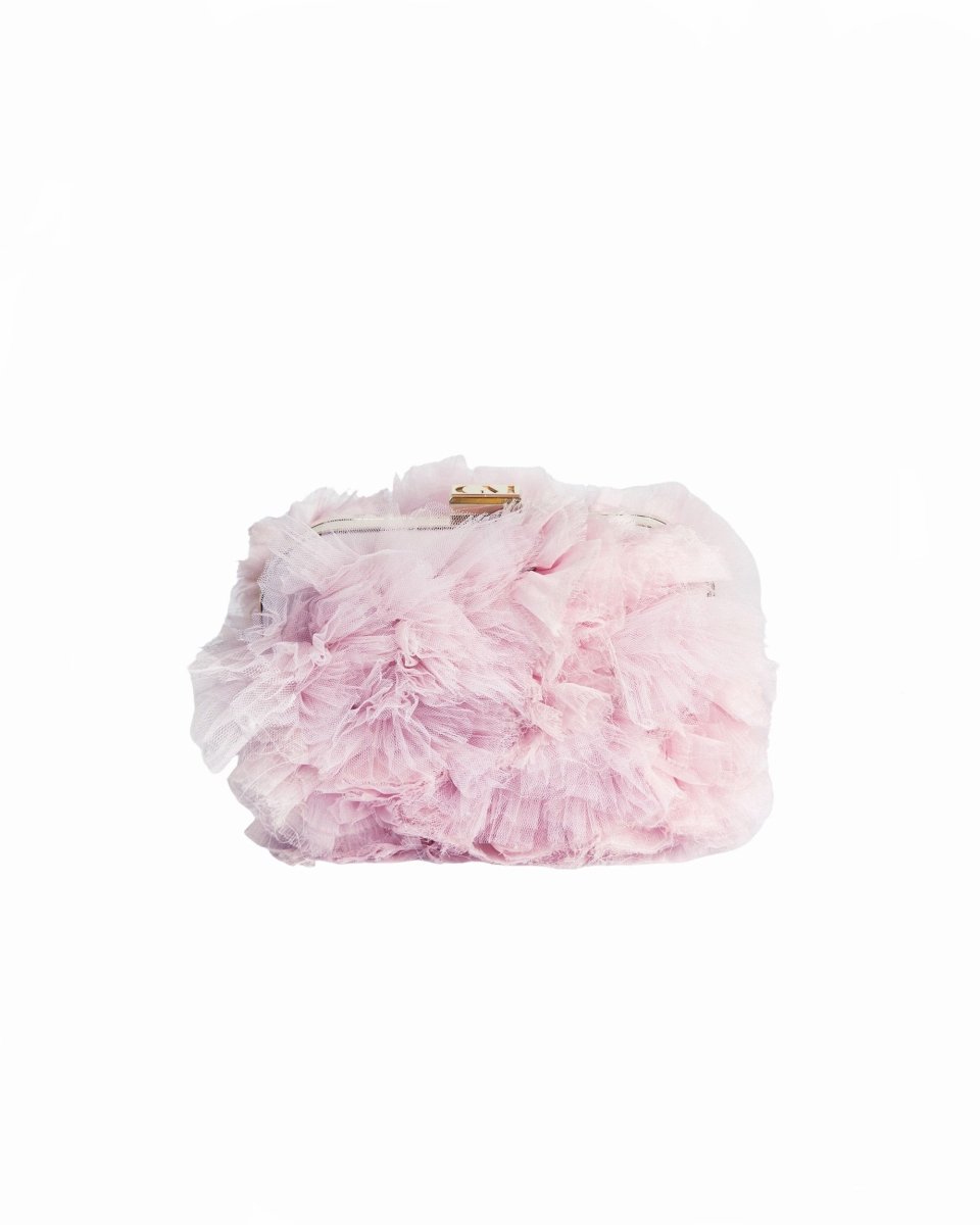 Rushed Tulle Clutch - Gemy Maalouf