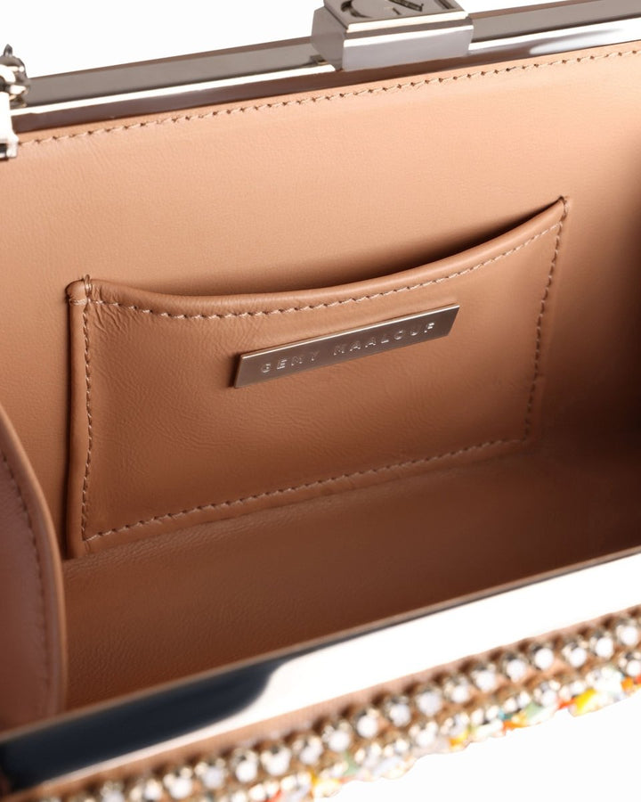 Bejeweled Coffee Clutch - Gemy Maalouf