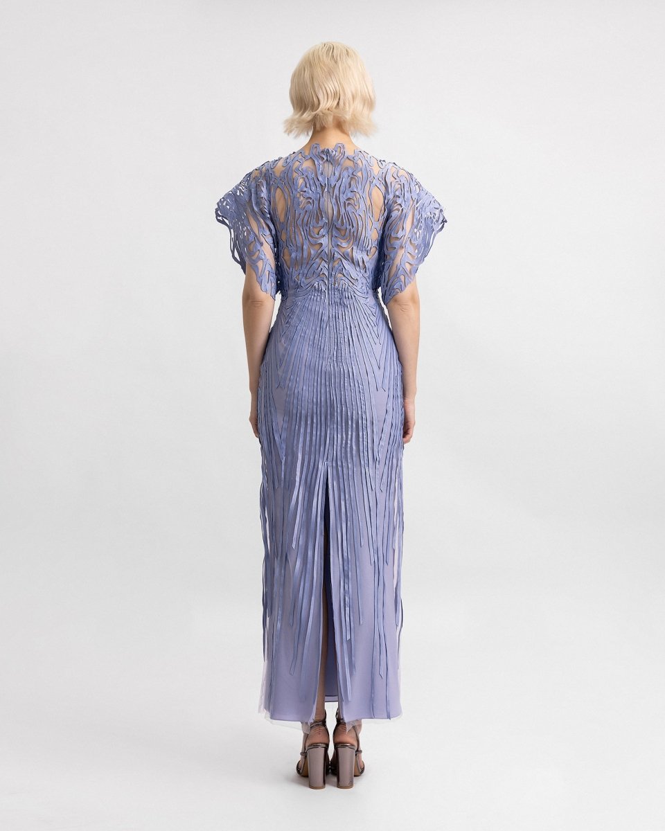 Structured Half - Sleeves Dress - Gemy Maalouf