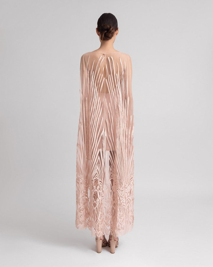 Short Dress with High - Low Hem - Gemy Maalouf