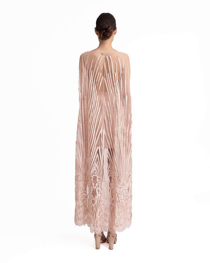 Short Dress with High-Low Hem