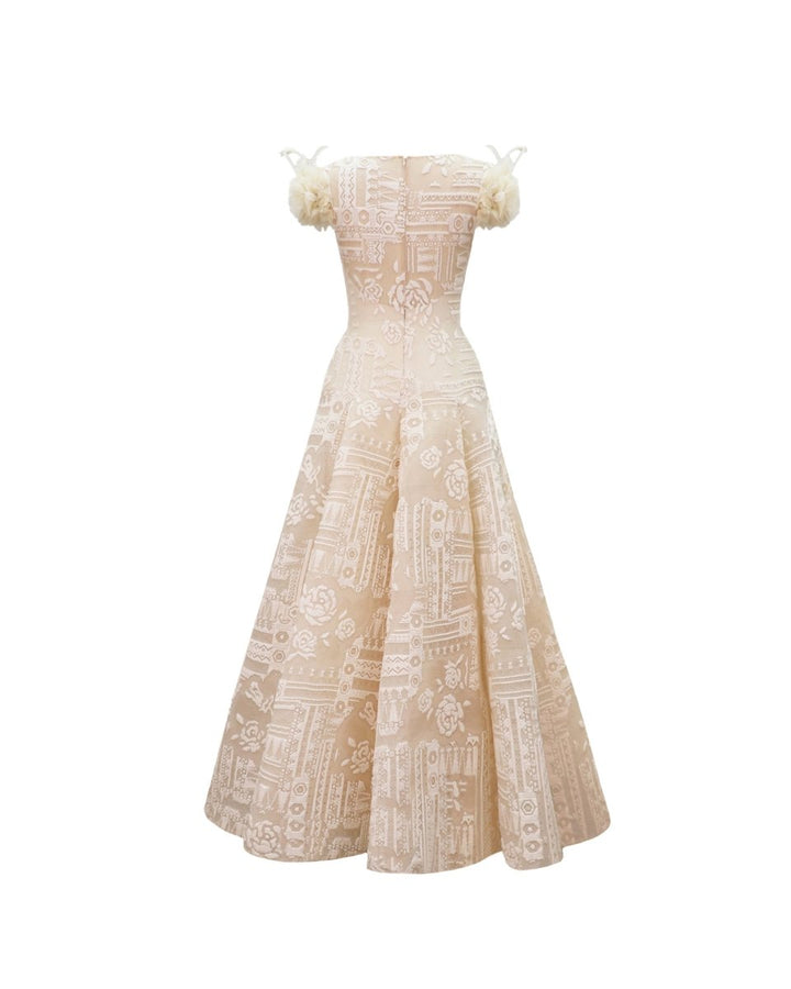 Dropped Waistline Dress - Gemy Maalouf