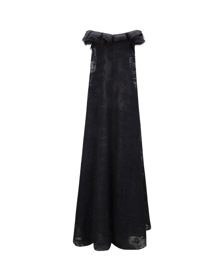 Off - Shoulders Loose - Cut Dress - Gemy Maalouf