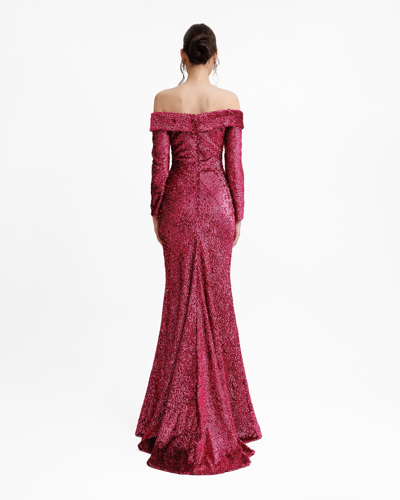 Beaded Neckline Dress