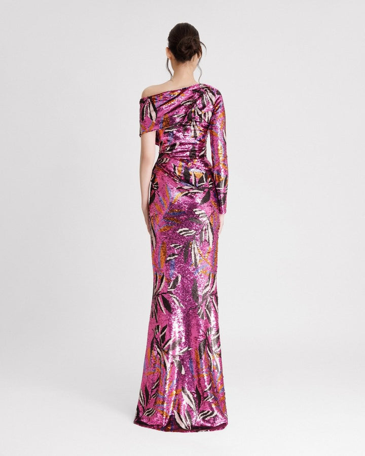 Draped Slim - Cut Dress - Gemy Maalouf