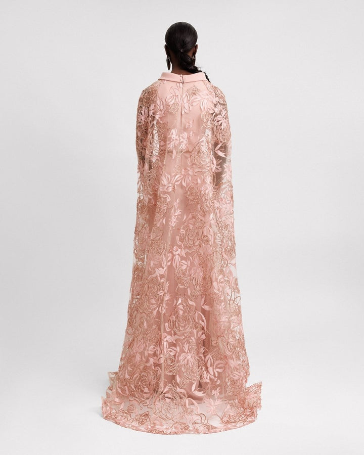 Fold - Over Collar Dress - Gemy Maalouf