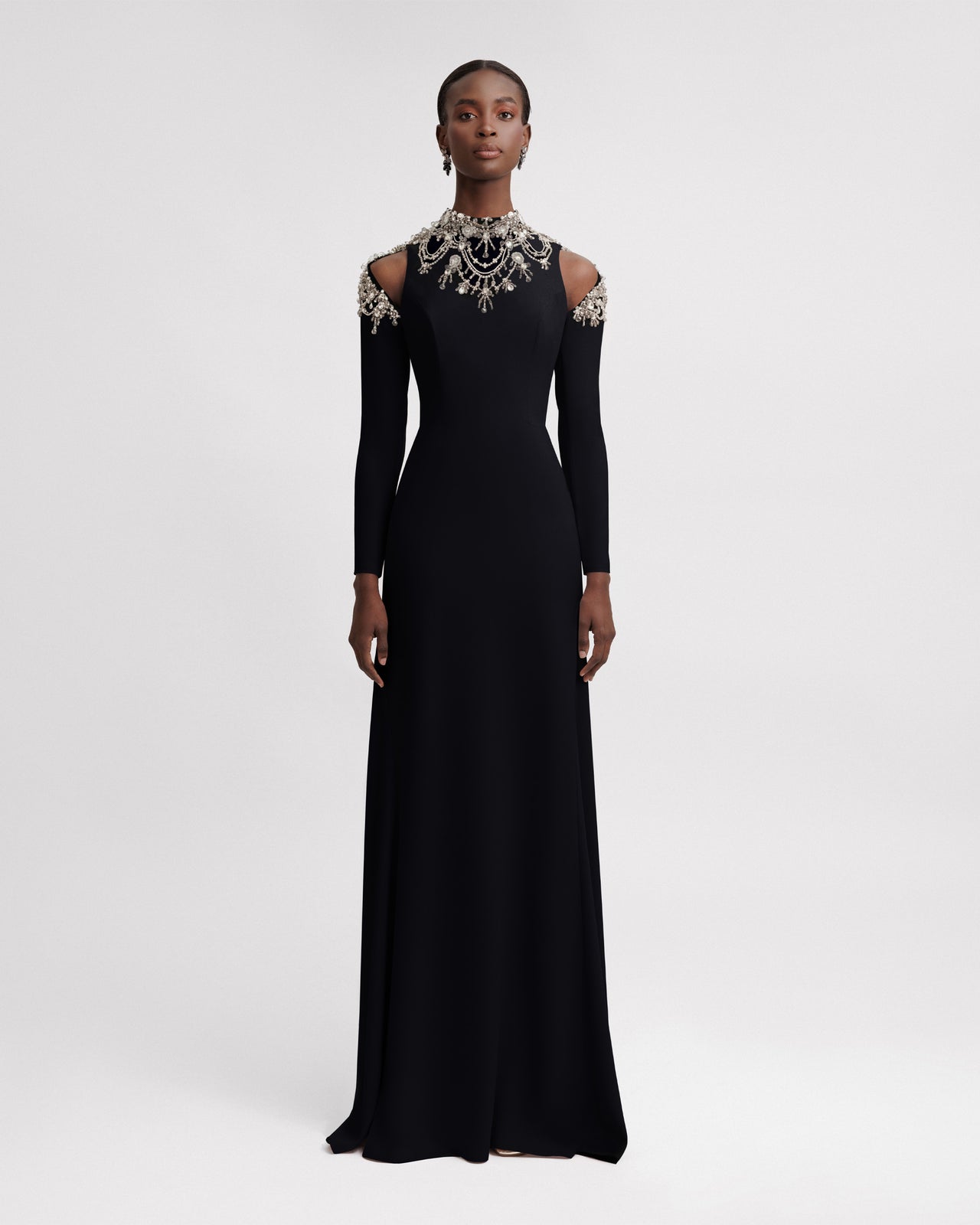 Shoulder Cut-Out Dress