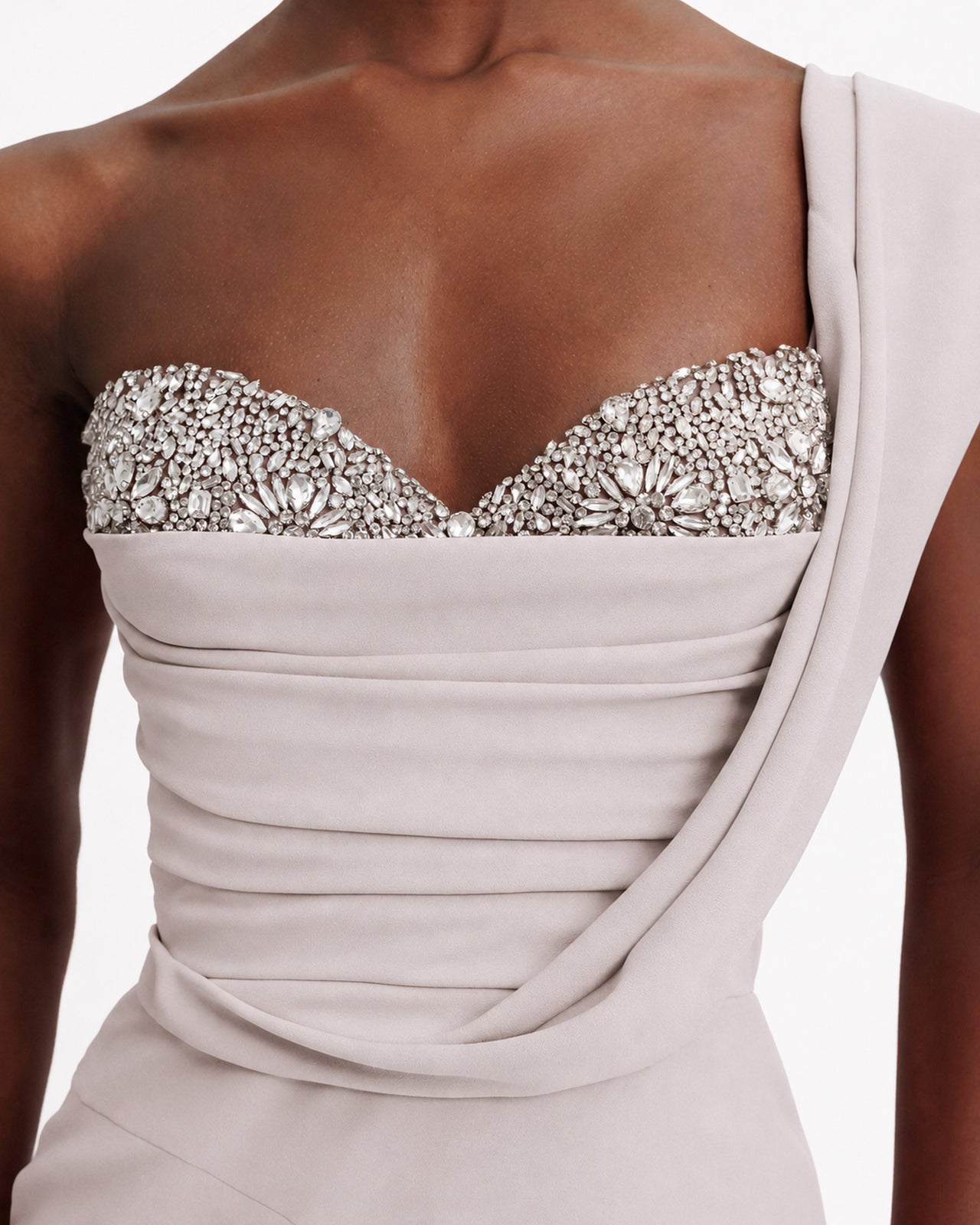 Draped Corset Dress