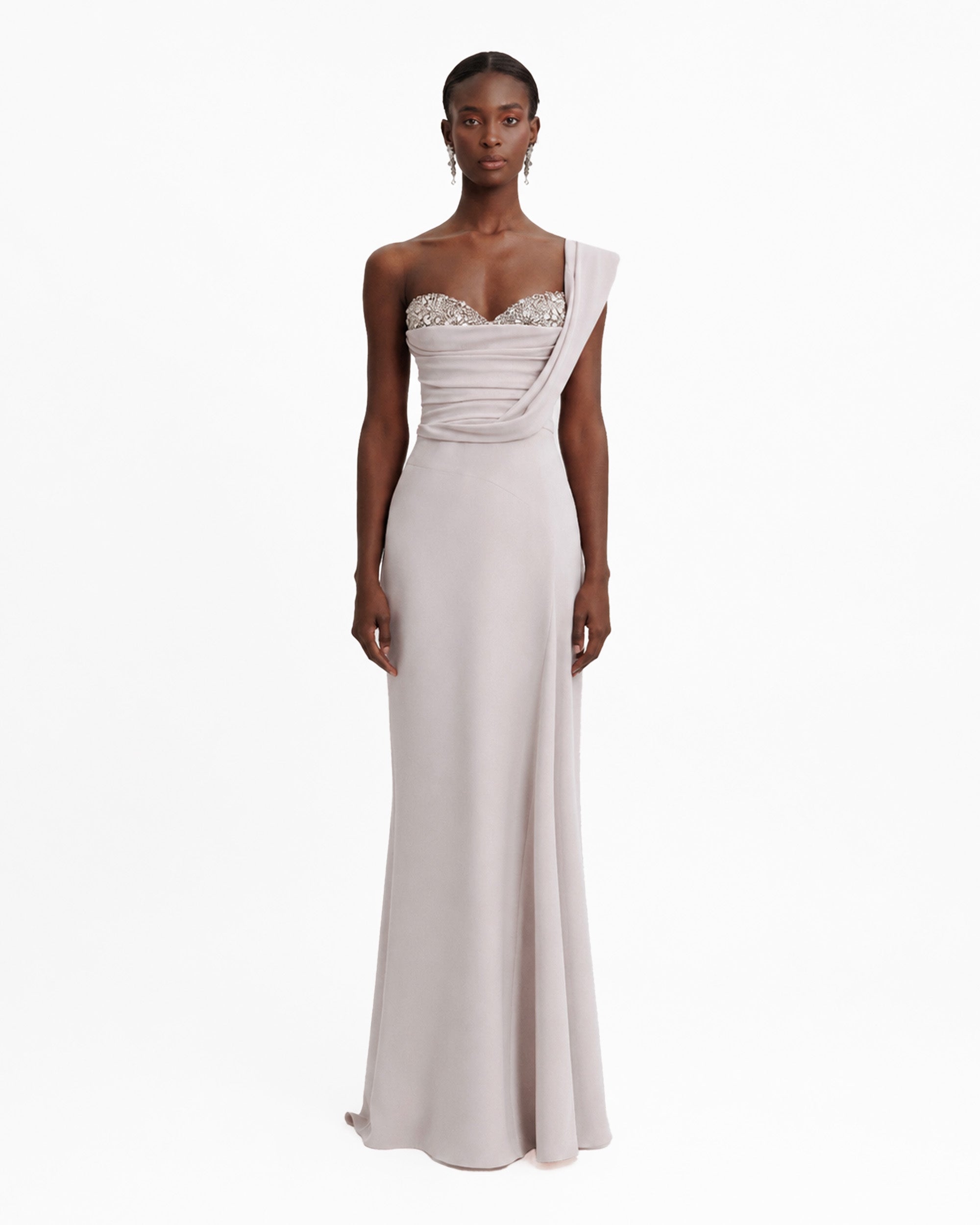 Draped Corset Dress