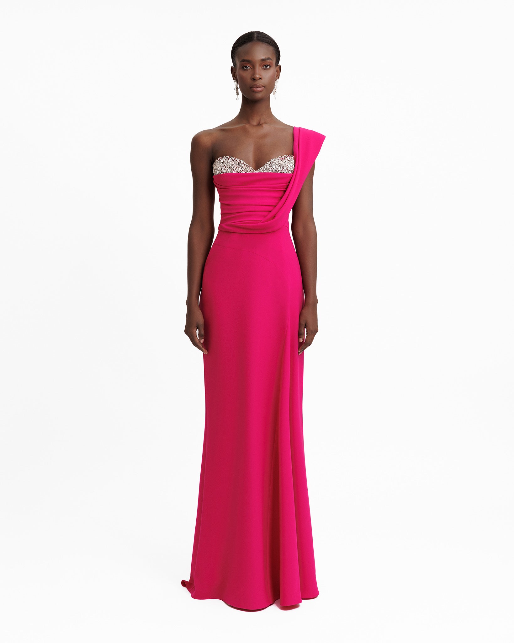 Draped Corset Dress