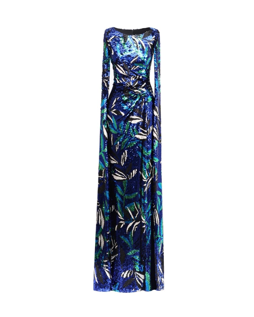 Patterned sequins Slim - cut Dress - Gemy Maalouf