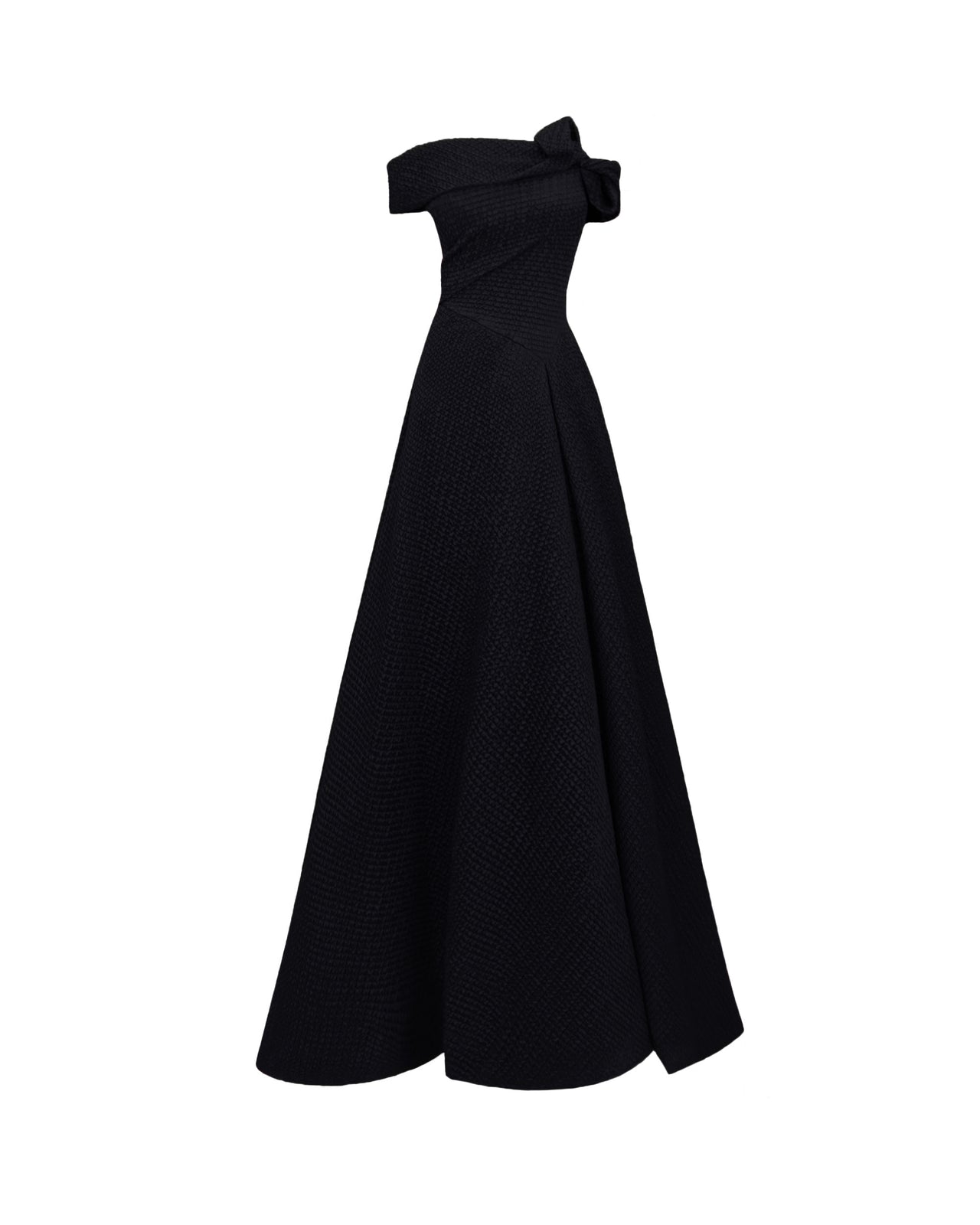 Jacquard Waistline Dress