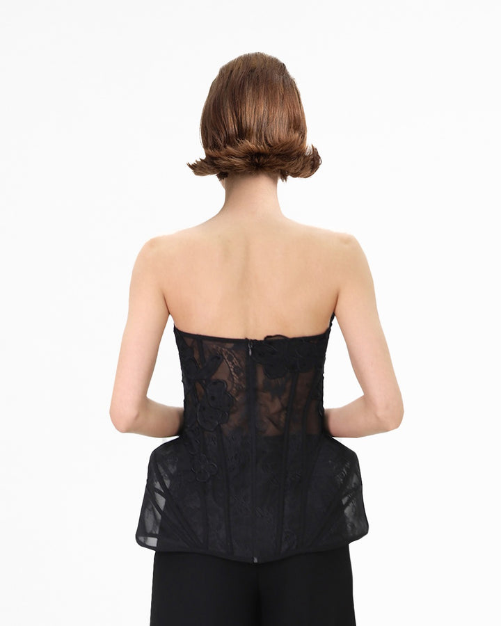 Strapless Corset Top