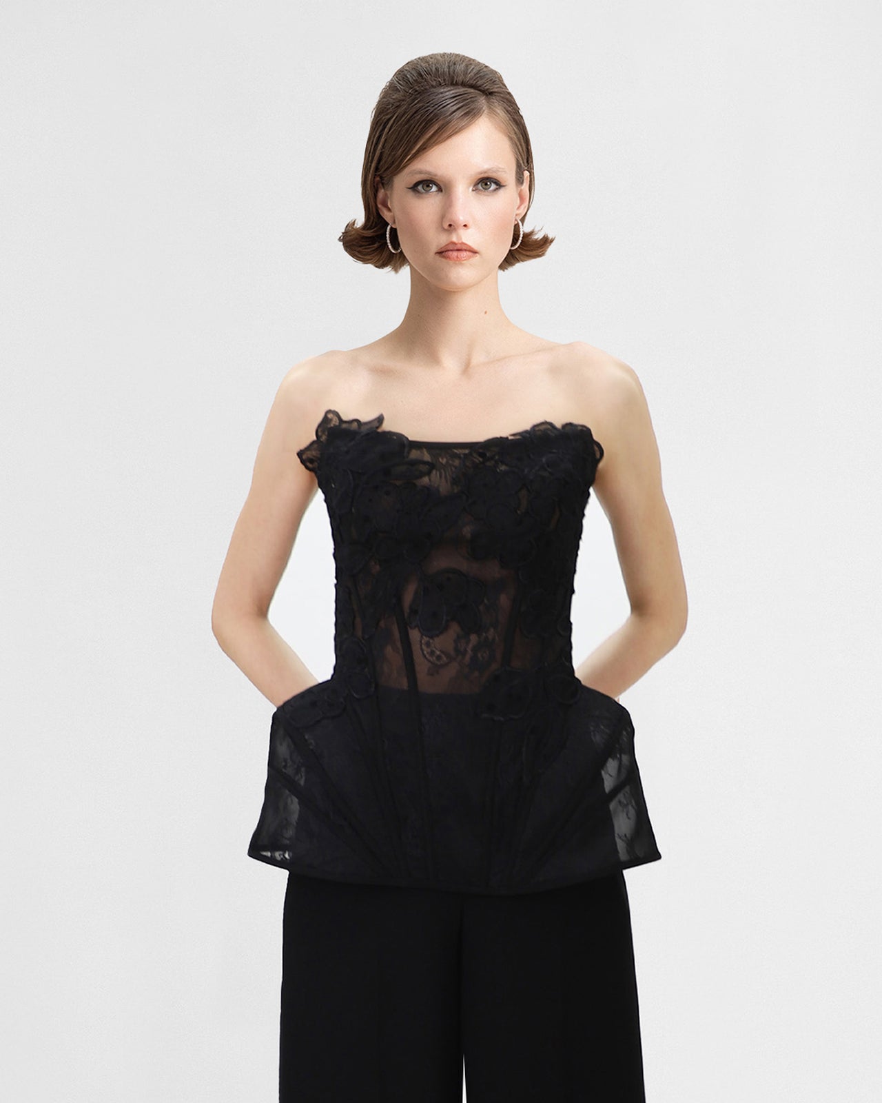 Strapless Corset Top