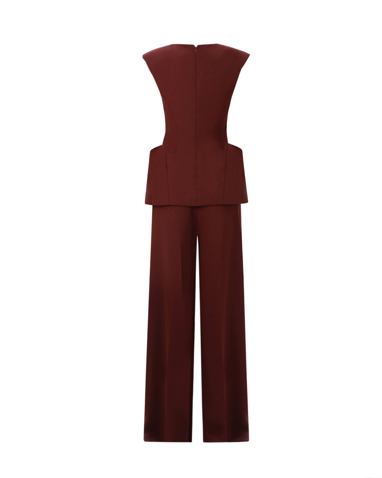 V-Neck Top with Pants Set