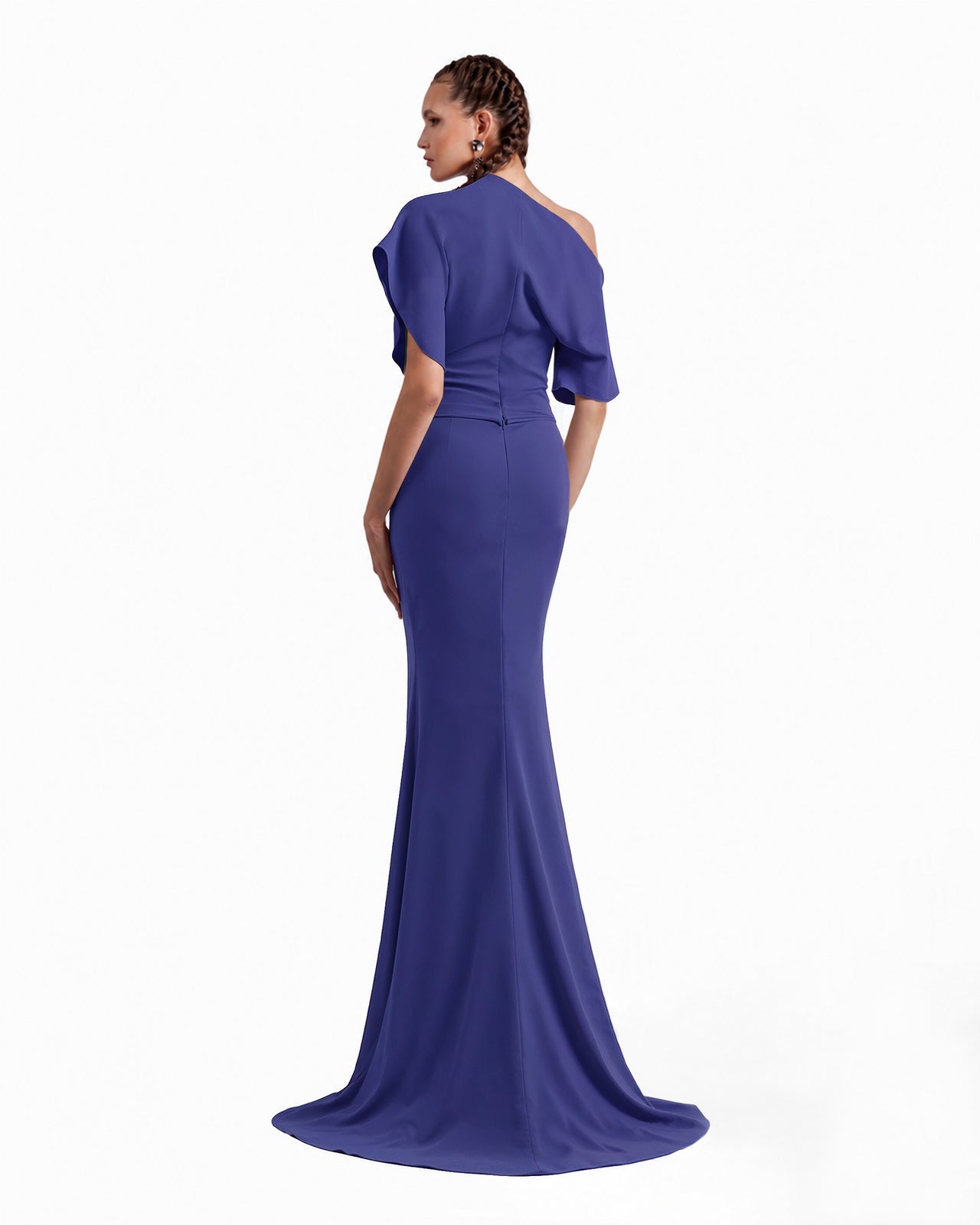 Asymmetrical Draped Dress