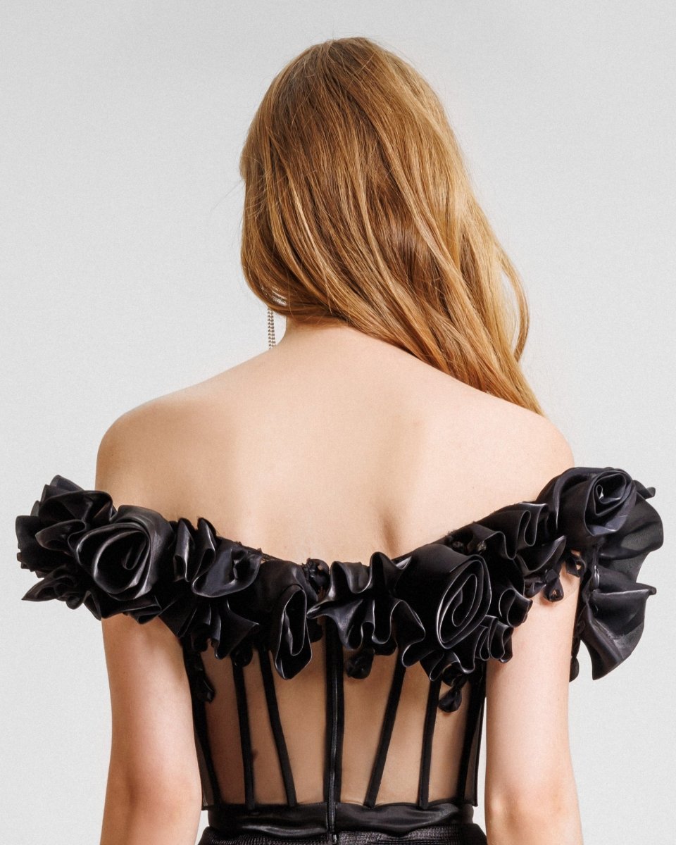 Floral Corset - Gemy Maalouf