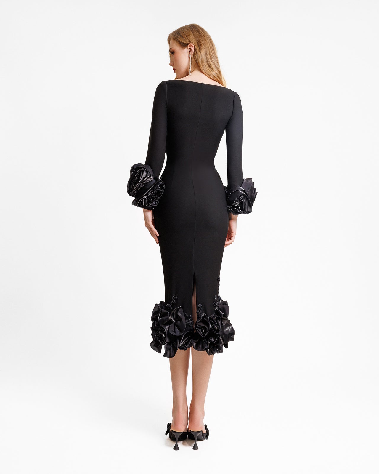 Midi Crepe Dress