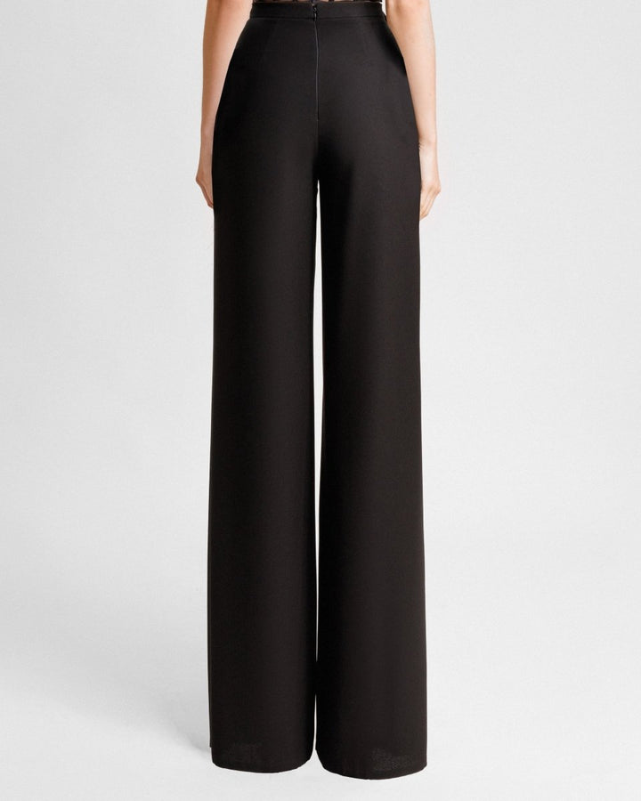 Pants With Beadings - Gemy Maalouf