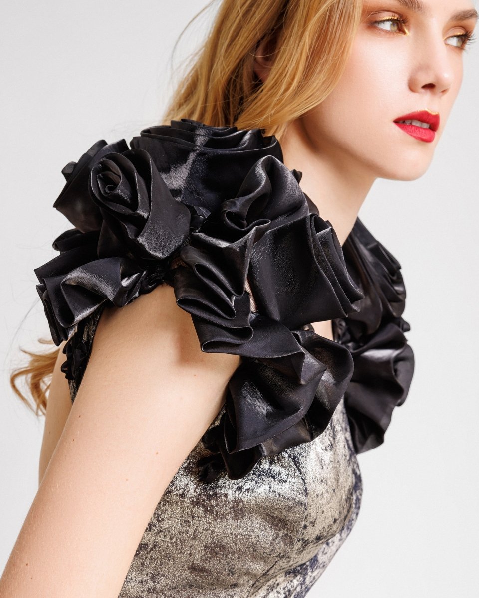 V - Neckline Jumpsuit - Gemy Maalouf