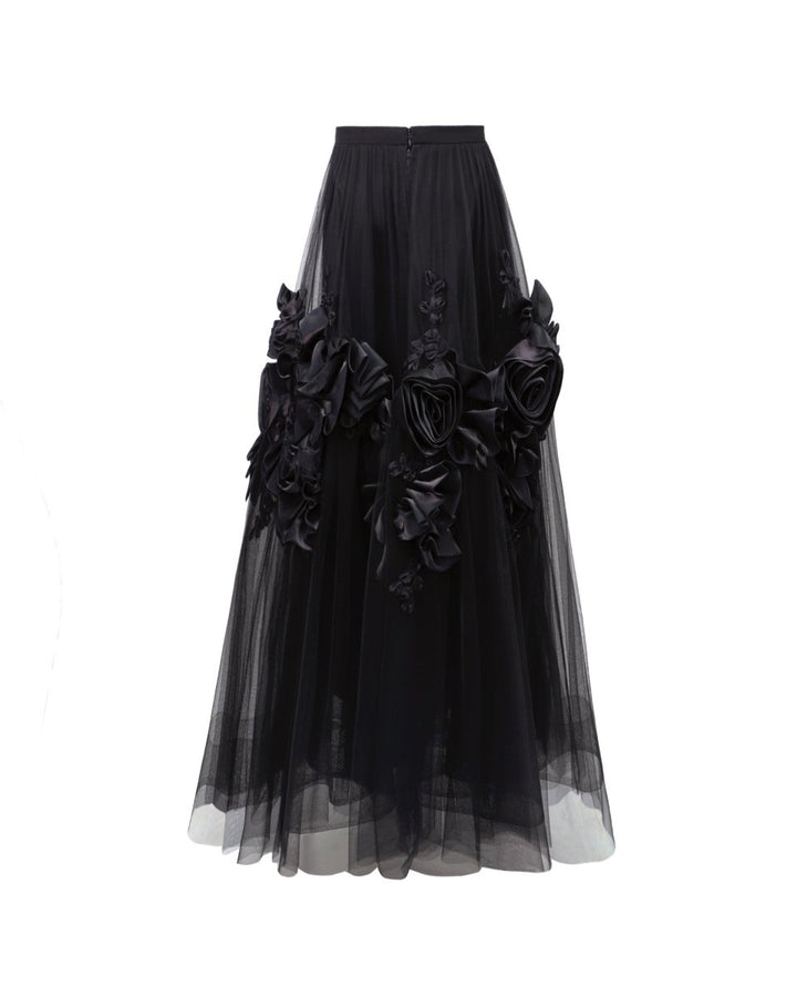 Tulle Midi Skirt - Gemy Maalouf