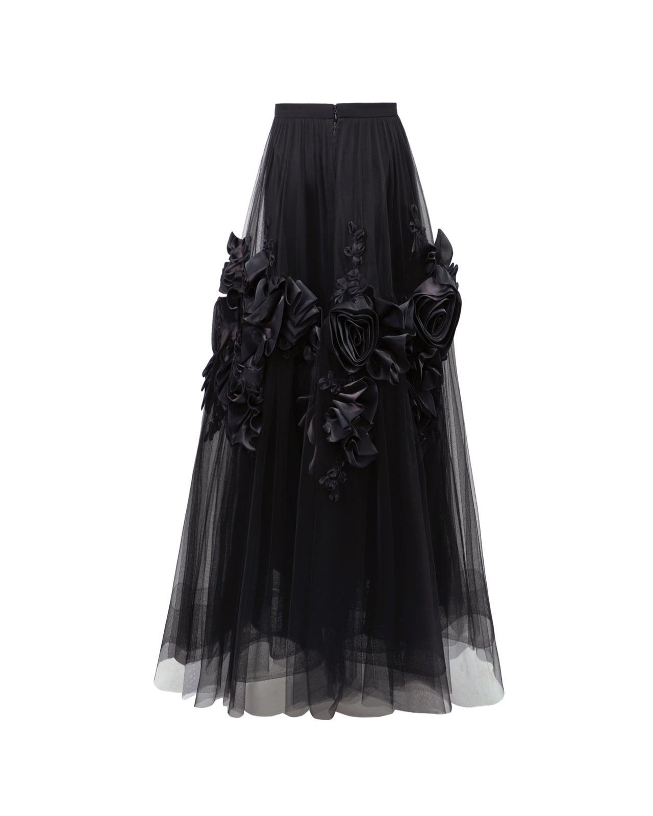 Gemy Maalouf - Gemy Maalouf | Evening Dresses | Draped Florals Midi Dress - Gemy Maalouf - Gemy Maalouf | Evening Dresses | Draped Florals Midi Dress -