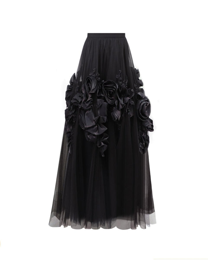 Tulle Midi Skirt - Gemy Maalouf