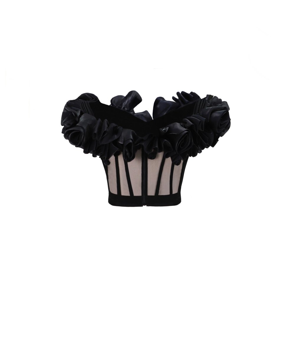 Floral Corset - Gemy Maalouf