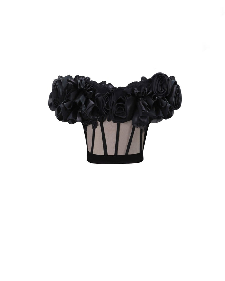 Floral Corset - Gemy Maalouf