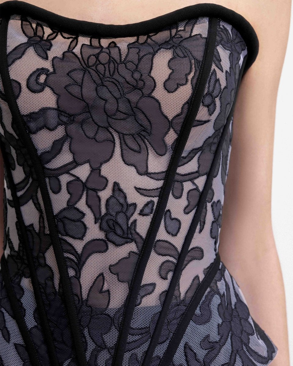 Strapless Corset - Gemy Maalouf