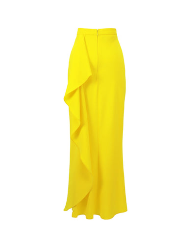 Yellow Pencil Skirt