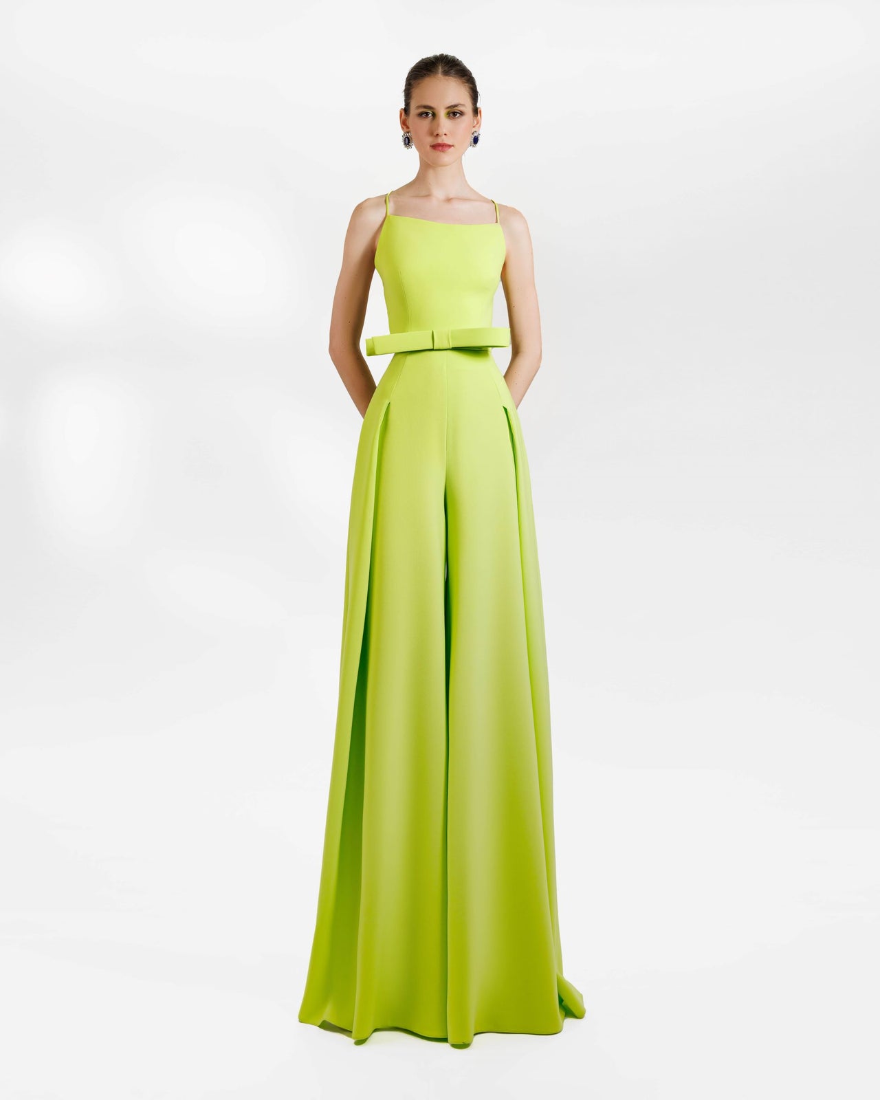 Flared Pant Crepe Set