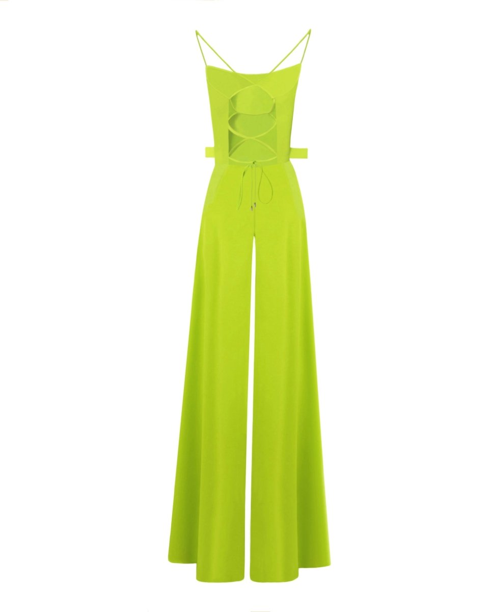 Flared Pant Crepe Set - Gemy Maalouf