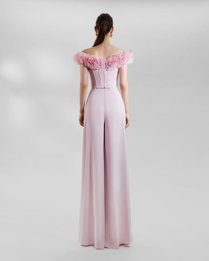 Off - The - Shoulders Corset With Pants - Gemy Maalouf