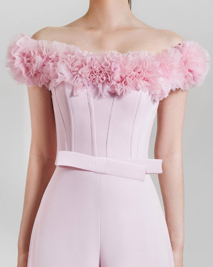 Off - The - Shoulders Corset With Pants - Gemy Maalouf
